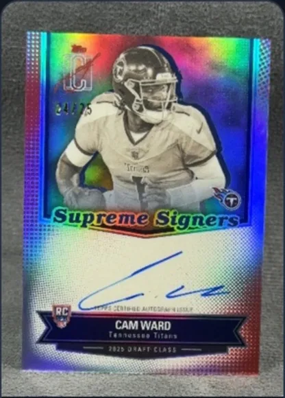 Cam Ward autograph card
