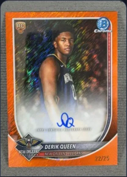 Derik Queen card in an Arcavo collection tile