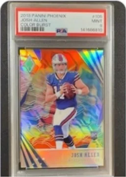 Graded Josh Allen card