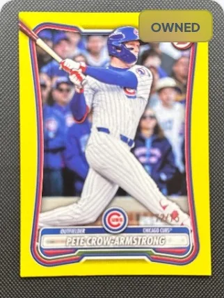 Pete Crow-Armstrong 2026 Bowman card