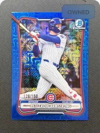 Pete Crow-Armstrong 2026 Bowman Chrome card