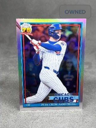 Pete Crow-Armstrong 2026 Topps Chrome card
